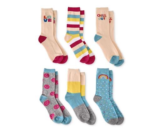 Lily & Dan 
 Boys' or Girls' 6-Pair Socks