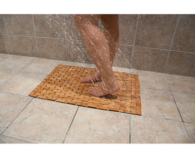 Easy Home Bamboo Bath Mat