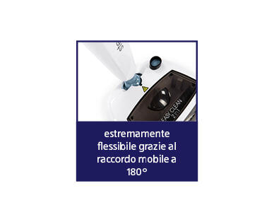 EASY HOME(R) LAVAPAVIMENTI A VAPORE CON FUNZIONE ASPIRANTE