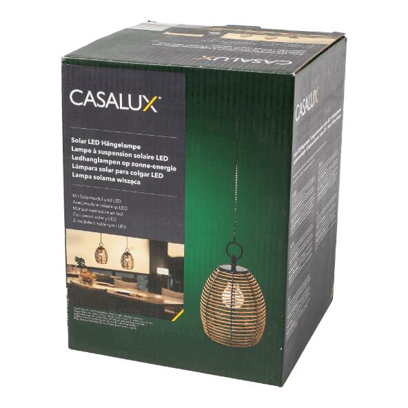 CASALUX(R) 				LED-Hängelampe mit Solarenergie