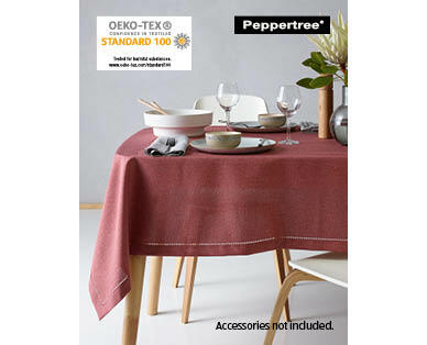 Linen Look Tablecloth