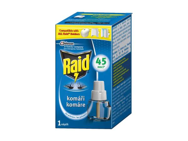 RAID NÁHRADNÍ NÁPLŇ DO ELEKTRICKÉHO ODPAŘOVAČE