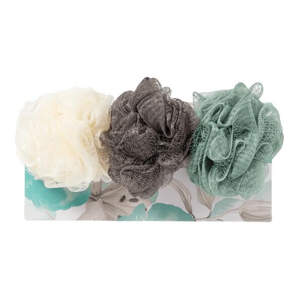 LACURA(R) 				Éponge de douche, 3 pcs