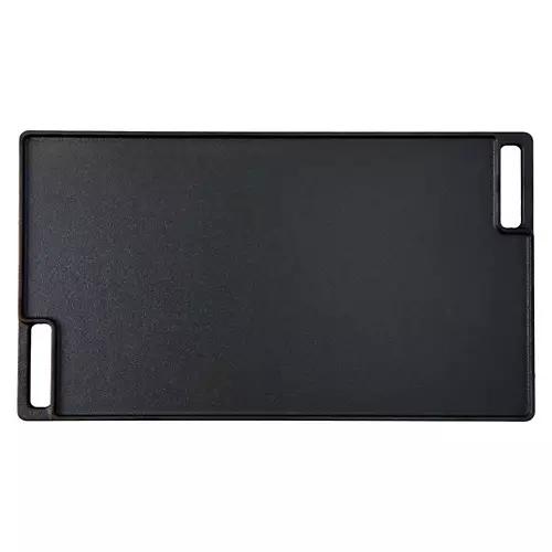 Black Cast Iron Reversible Griddle