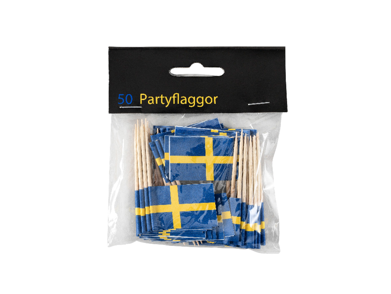 Festflaggor tandpetare, 50-pack1