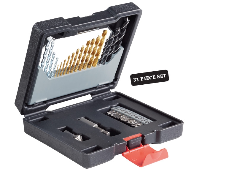 Parkside Drill and Bit Assortment