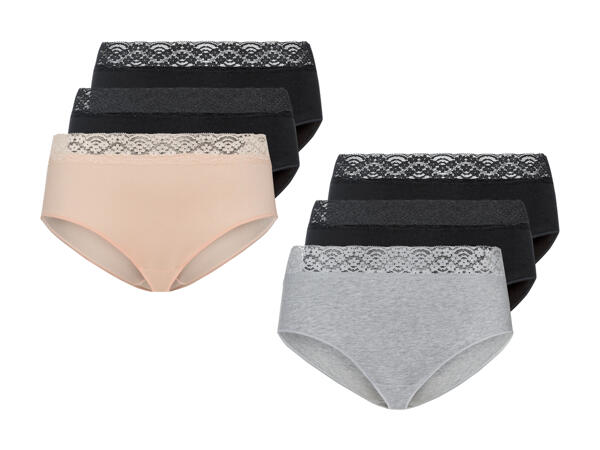 Culottes taille haute, set de 3