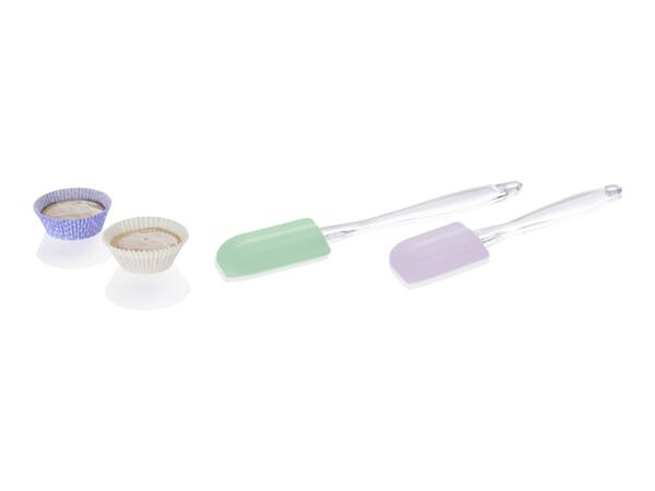 Livarno Home Silicone Spatulas - 2 Pack
