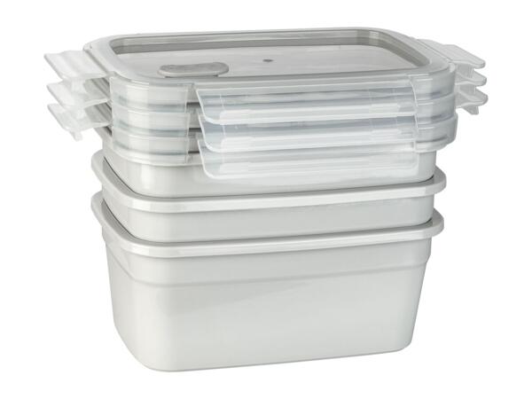 Livarno Home Microwaveable Container Set - Set of 3