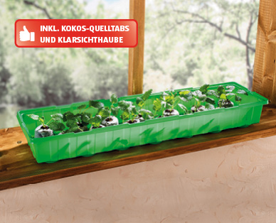 GARDENLINE(R) Fensterbank-Treibhäuser