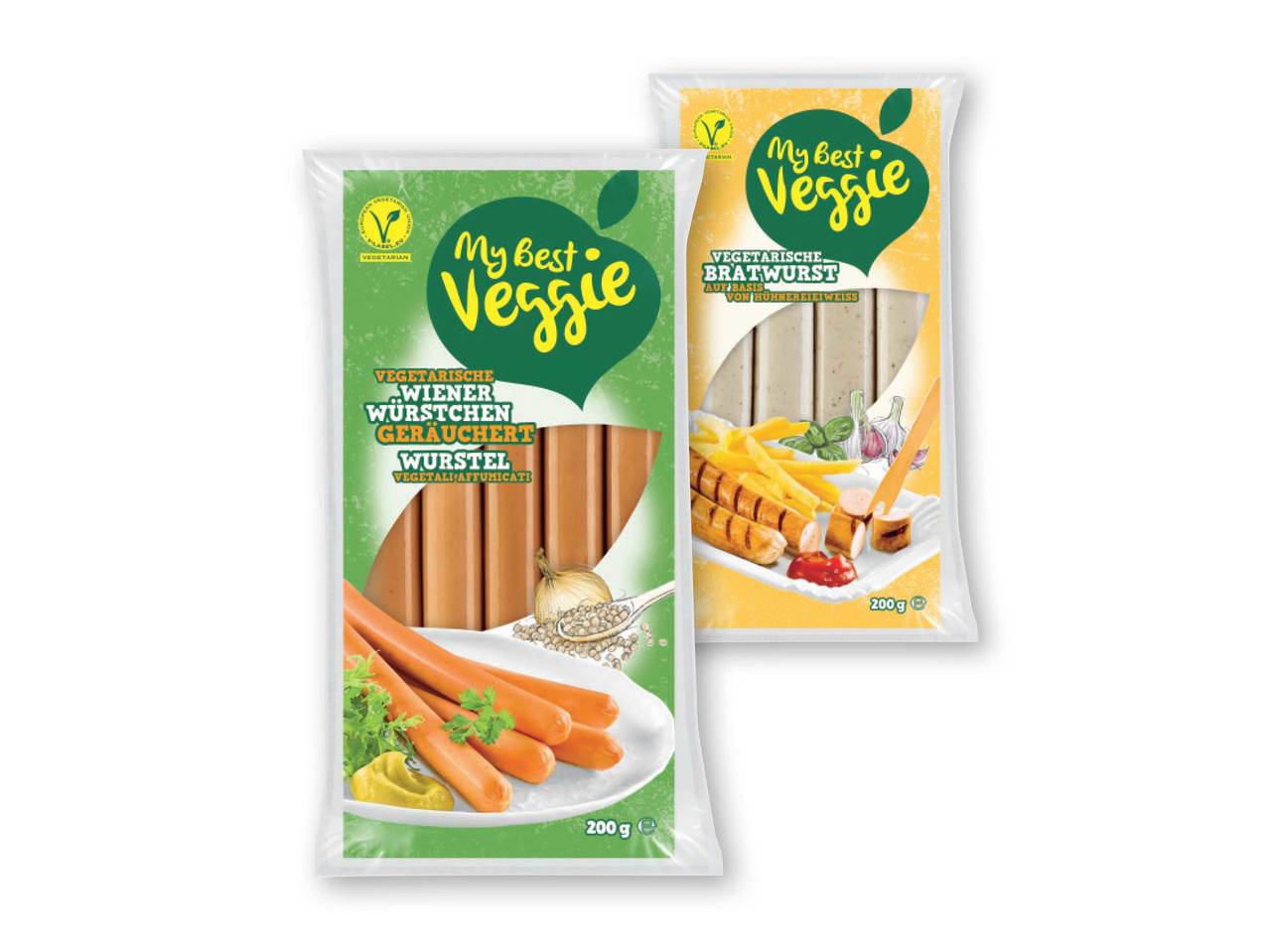 MY BEST VEGGIE Vegetarian Sausages