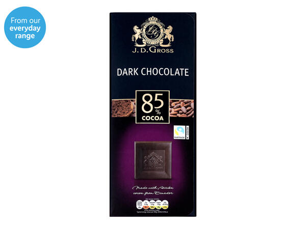 J.D. Gross Dark Chocolate 85%