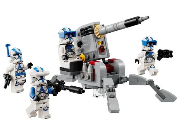 75345 Star Wars Bitevní balíček klonovaných vojáků z 501. legie