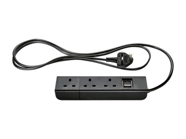 3 Socket Extension Lead