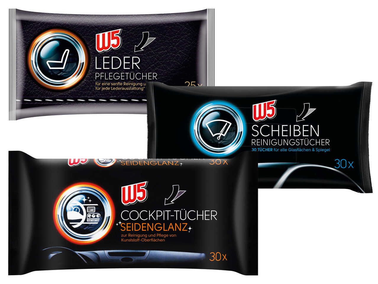 W5 Pflegetücher