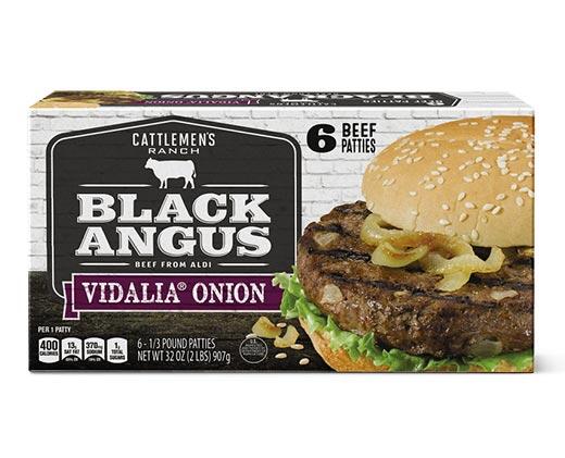 Cattlemen's Ranch 
 Roasted Garlic or Onion Black Angus Beef Patties