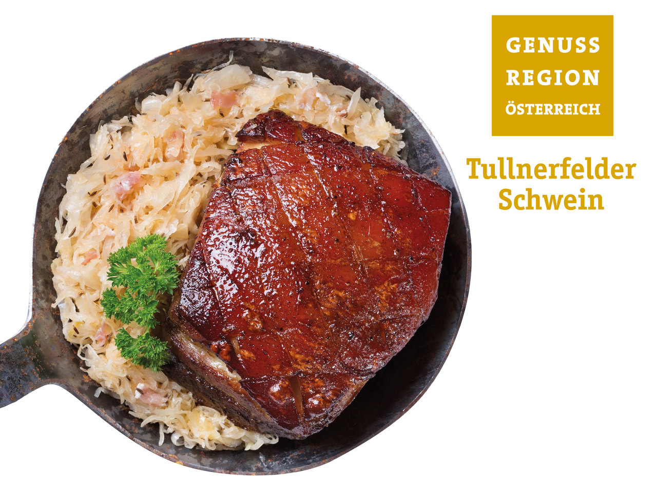 GENUSSREGION ÖSTERREICH Frische österreichische Sous-Vide Schweinsbratenstücke