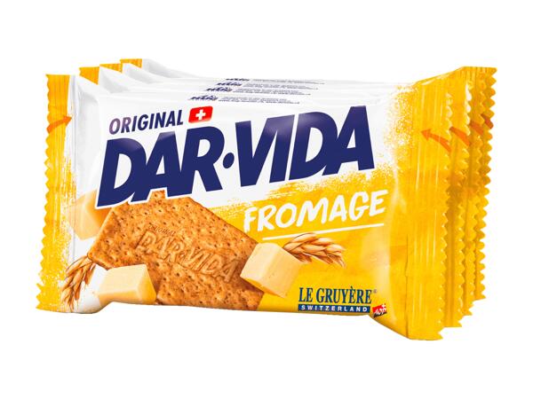 Cracker au fromage Dar-Vida, pack de 3