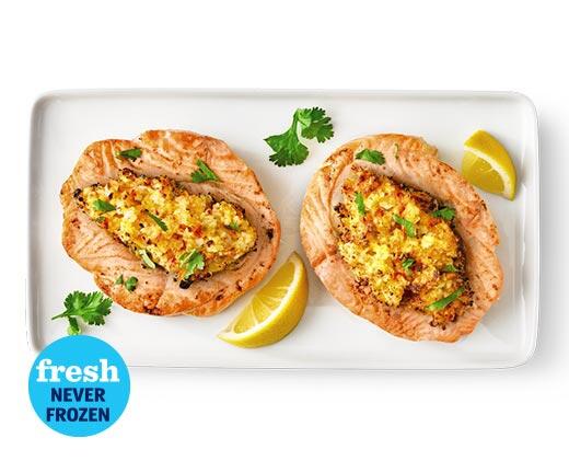 Fresh 
 Stuffed Atlantic Salmon