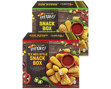 BIENVENIDO 
 SNACK-BOX