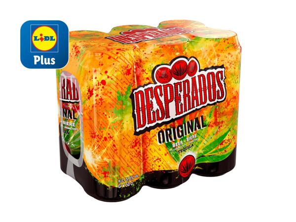 Bière Desperados aromatisée à la tequila