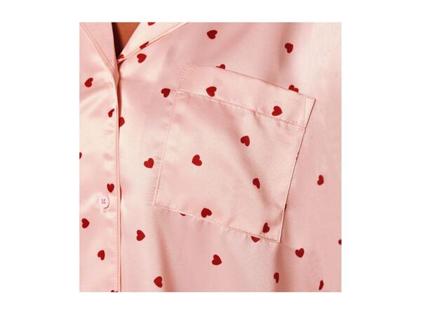 Esmara Ladies' Sateen Pyjamas - Pink