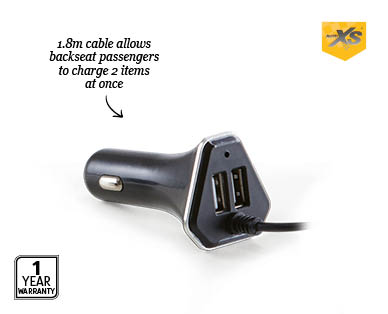 4 Port Car Charger