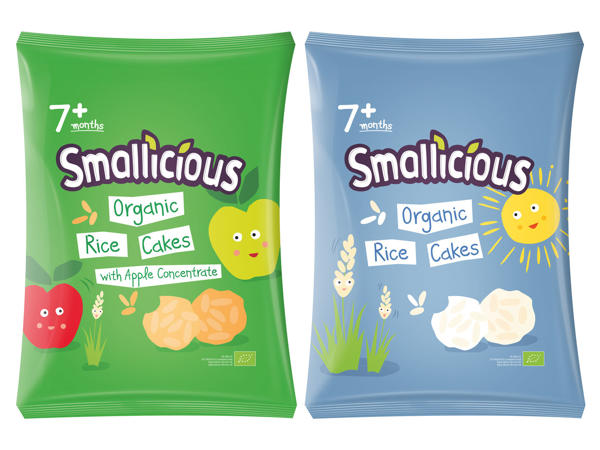 SMALLICIOUS Bio-Reiswaffeln