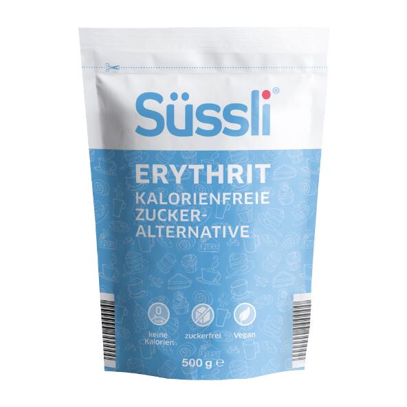 Süssli(R) 				Açúcar de Bétula/ Eritritol