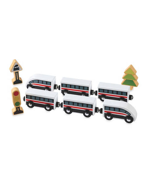 Wooden Vehicle Box Set