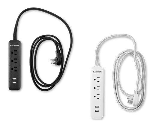 Easy Home Fabric Power Strips or Extension Cords