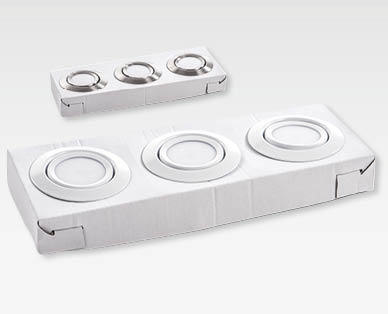Lampes encastrables LED, lot de 3 IC LITE