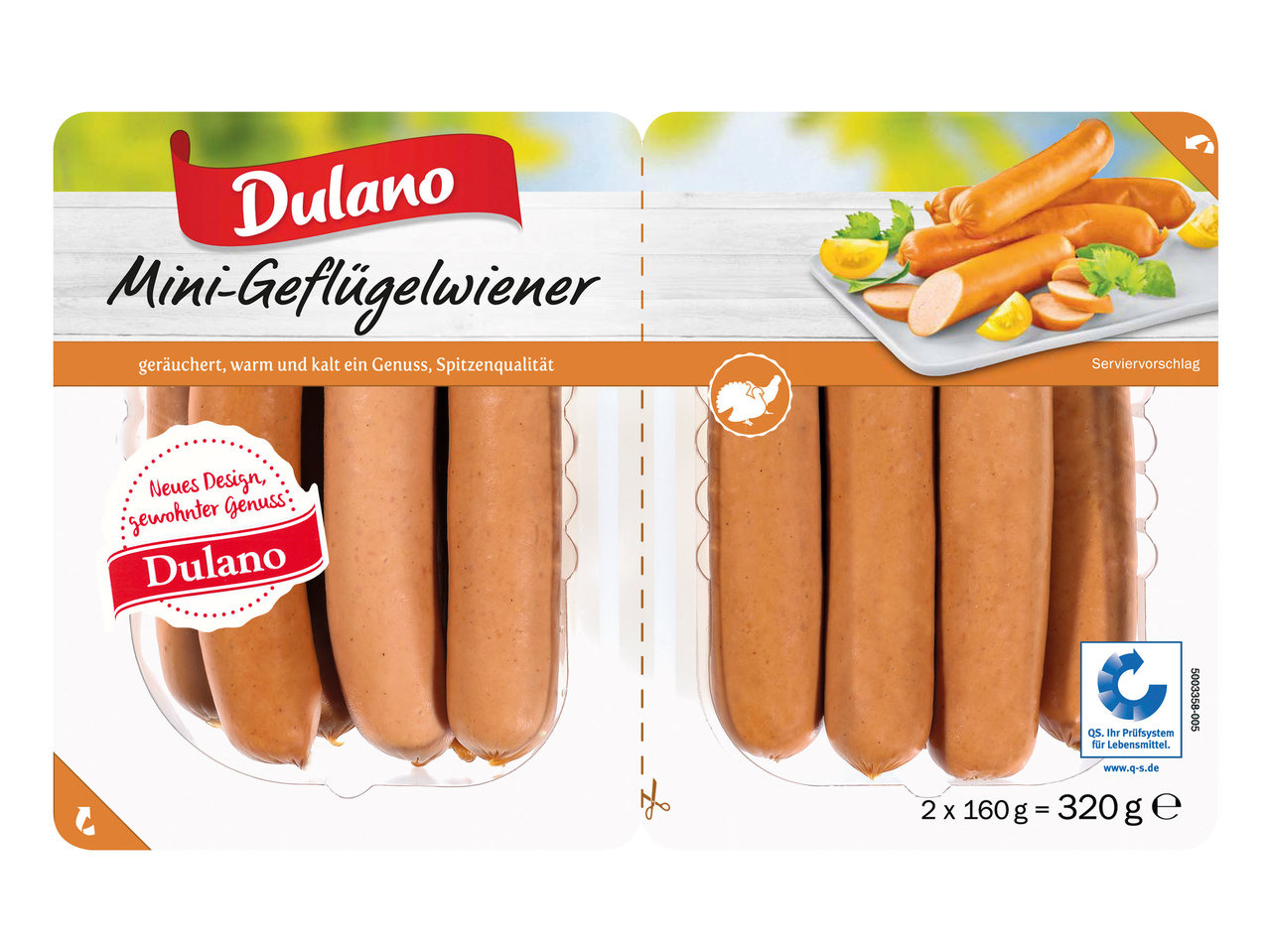Mini-saucisses de volaille
