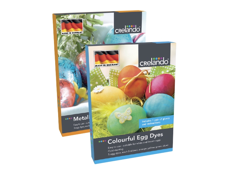 CRELANDO Easter Egg Dyes