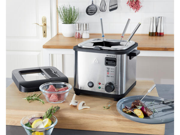 Mini Deep Fat Fryer with Fondue