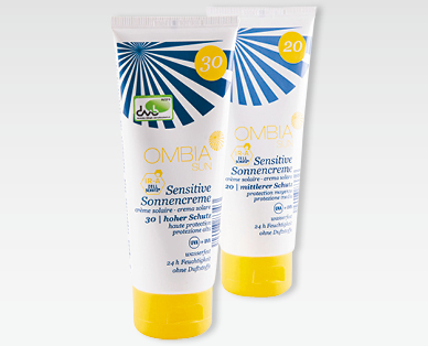 Crème solaire sensitive OMBIA SUN