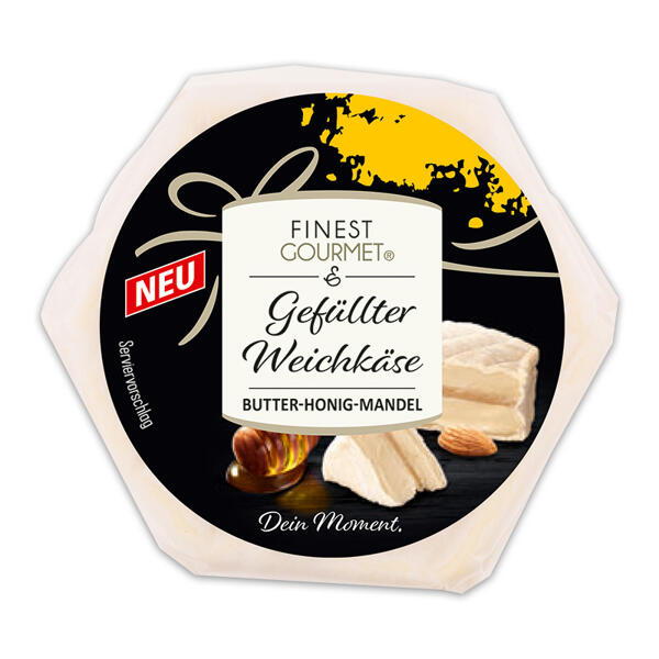 Gefüllter Weichkäse