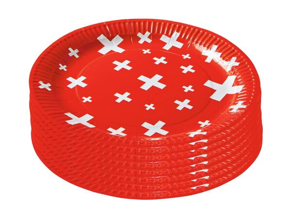 Assiettes en carton, set de 8