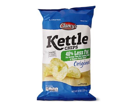 Clancy's Original or Sea Salt & Vinegar Reduced Fat Kettle Chips