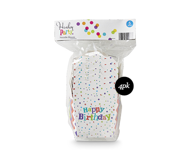 Birthday Noodle Box 4pk