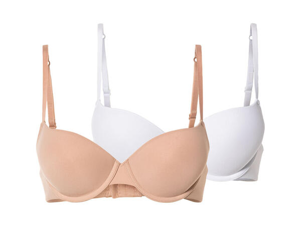Dámská push-up podprsenka, 2 kusy