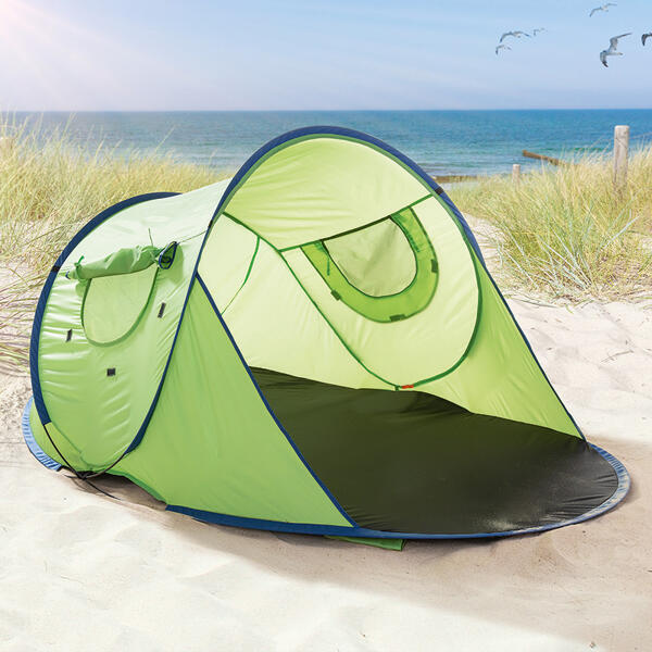 Pop-Up-Strandmuschel oder Strandmuschel