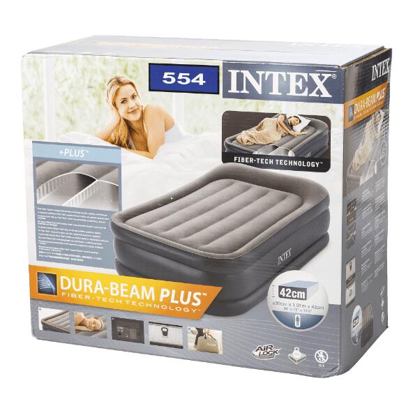 Intex opblaasbaar logeerbed, 1 pers.