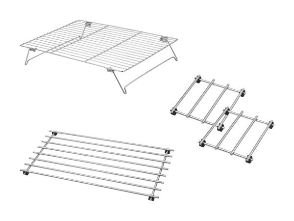 Assortiment de dessous de plat en inox