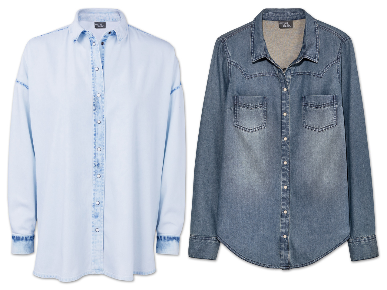 ESMARA(R) Damen Jeanshemd1