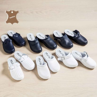Chaussures orthopédiques en cuir pour dames