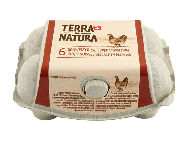 Oeufs suisses (uniquement au Tessin)