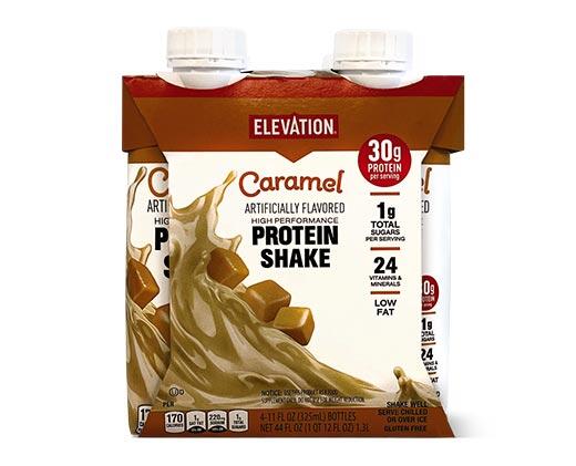 Elevation 
 RTD Protein Shake Cafe Latte or Caramel