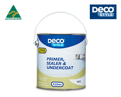 Primer, Sealer & Undercoat 4L