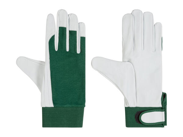 Parkside Leather Gardening Gloves